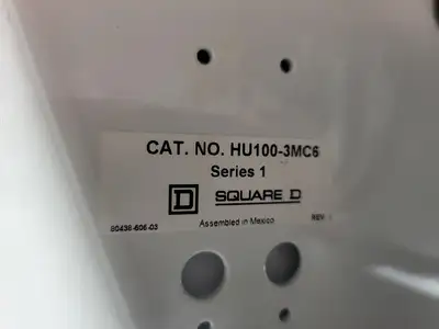 USED SQUARE D MODEL 6