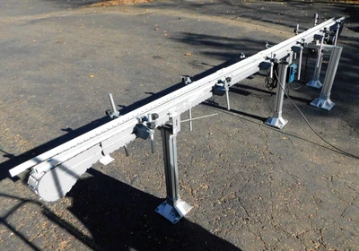 USED FLEX LINK CONVEYOR 3.25 X 14