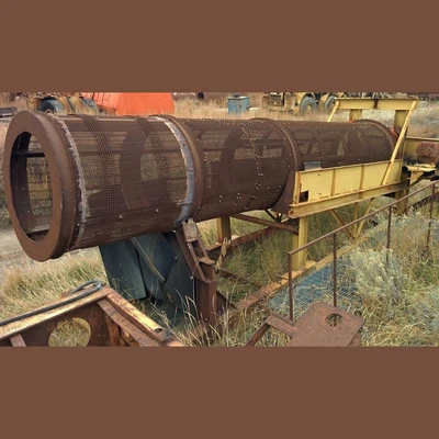 4 ft x 20 ft Top Soil Rotary Screen