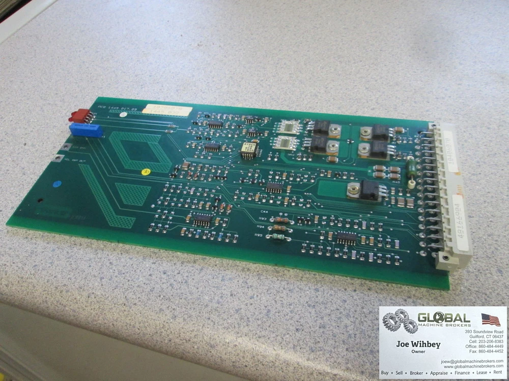 Parker 1445.017.05 Circuit Board PCB Card CTR2-0011