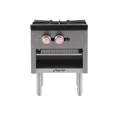 Magic Chef COMMERCIAL COUNTERTOP SINGLE STOCK POT GAS COOKTOP