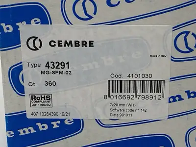 New | in-Stock CEMBRE _UNKNOWN_ Misc Industrial Equipment | Maverick Industrial Sales #1110443