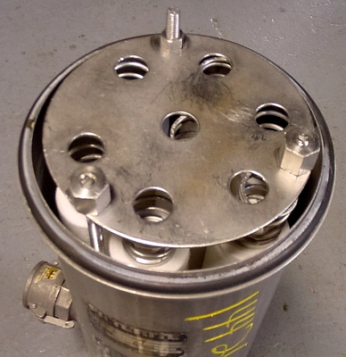 USED FILTERITE SS FILTER STAINLESS STEEL FILT