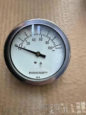 Waukesha/Ashcroft Oil Pressure Gauge PN 169106