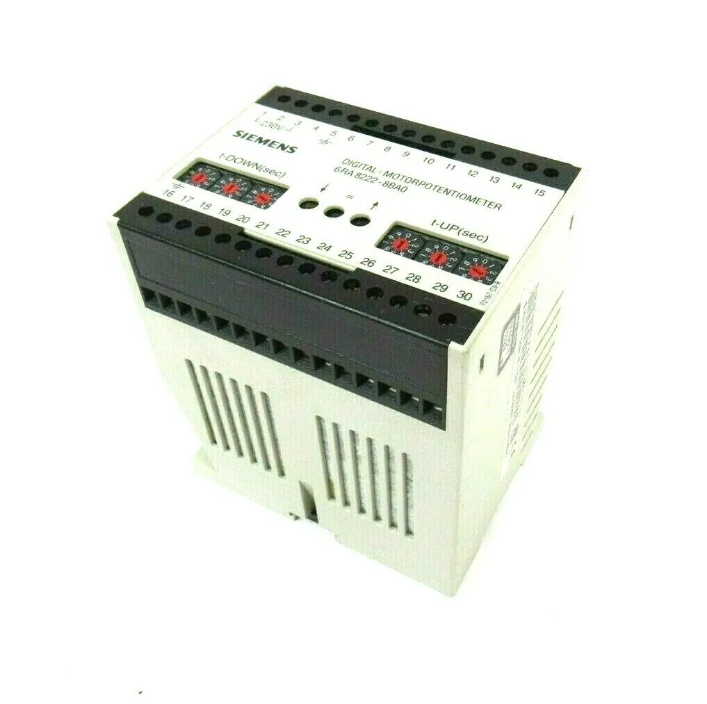 USED SIEMENS 6RA-8222-8BA0 POTENTIOMETER 6RA82228BA0