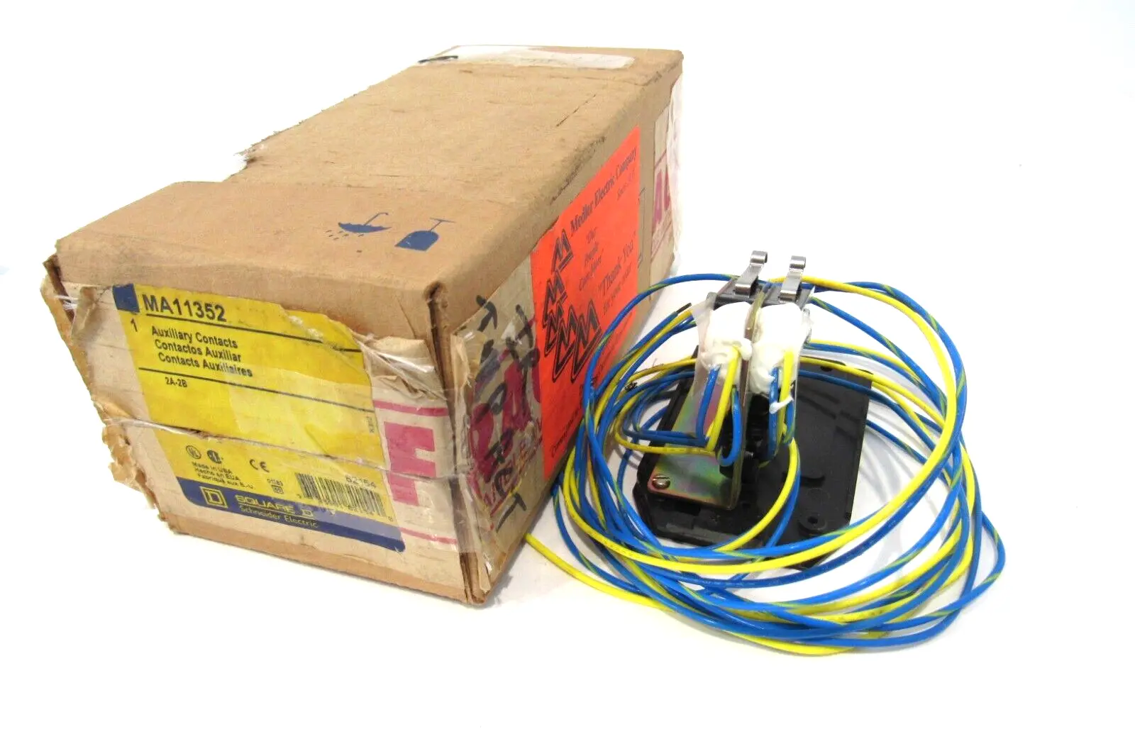 NEW SQUARE D MA11352 AUXILIARY CONTACT