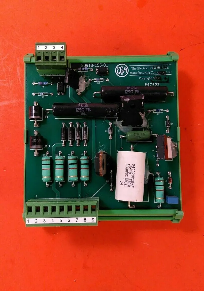 EC & M 50918-155-51 VOLTAGE SUPPRESSION ASSEMBLY 4A