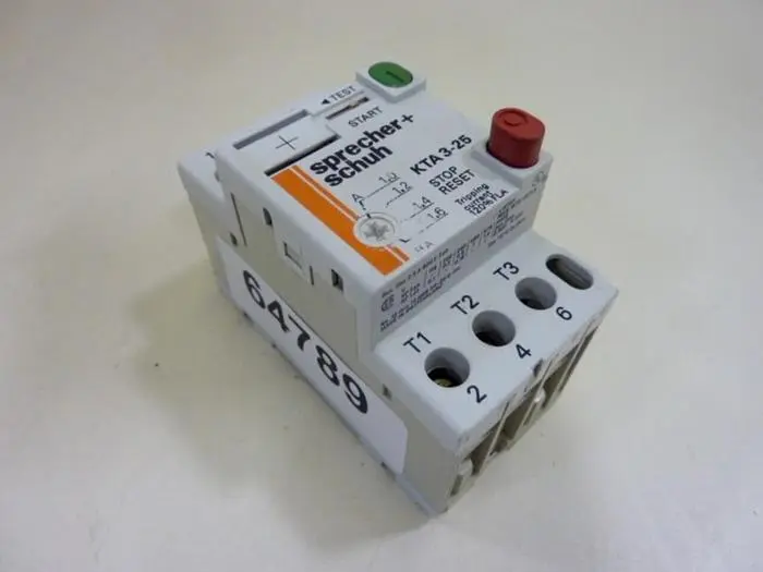 Used SPRECHER & SCHUH KTA3-25 Circuit Breakers Michigan US | Ideal Machinery #606726