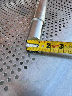 NEW SPX STAINLESS STEEL MIXING TANK IMPELLER  100"  X 14" X 1.5" W/ FLANGE FITTING