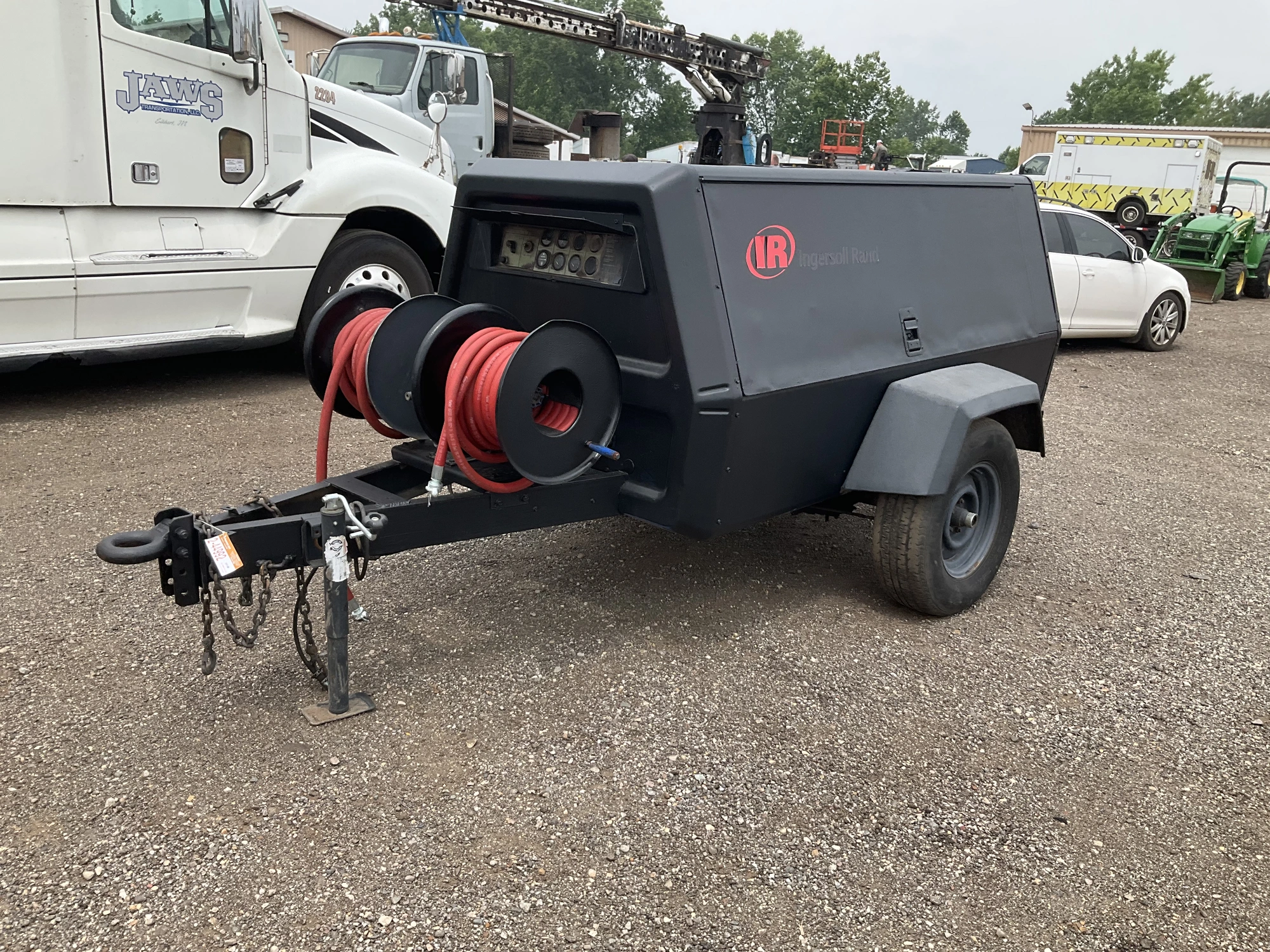 Used 1993 INGERSOLL RAND P175BWJD Air Compressors, Portable Michigan US | Miedema Asset Management Group #1320529