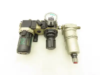 SMC CKD AMG150C-N02C Water Separator Regulator Valve Lubricator Assembly
