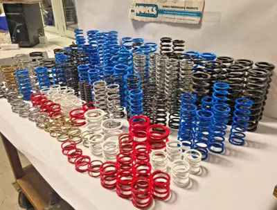 Large Lot Liquidation Sale of Works Performance Compression Spring 1.25" to 12"