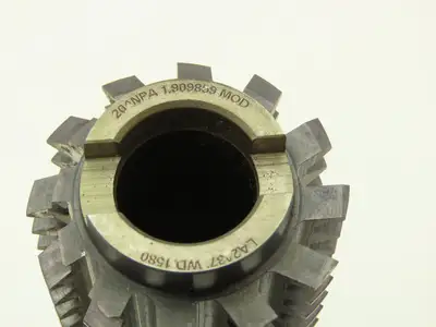 Klingelnberg PMM4 ADV 131755 Carbide Gear Hob Cutter Tool 45mm OD 19mm ID