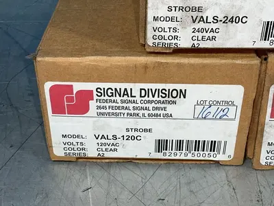 Used FEDERAL SIGNAL DIVISION VALS240C / VALS 120C Stroboscopes Ohio US | HGR 24 #1488499