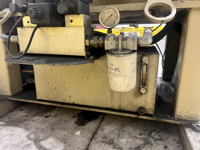 25 TON X 48" PREMIER HYDRAULIC PRESS BRAKE WITH CNC HURCO BACKGUAGE: STOCK #21973