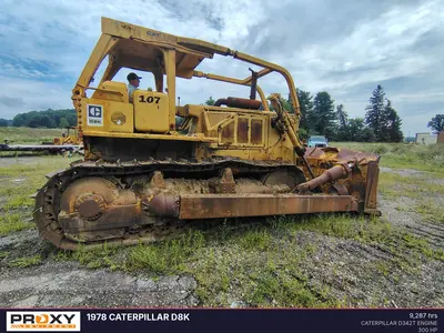 Used 1978 CATERPILLAR D8K Bulldozers Ohio US | Proxy Equipment #1389000