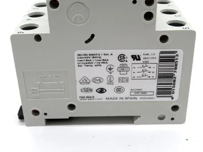 NEW EATON FAZ-B50/3 CIRCUIT BREAKER 278852 FAZB503