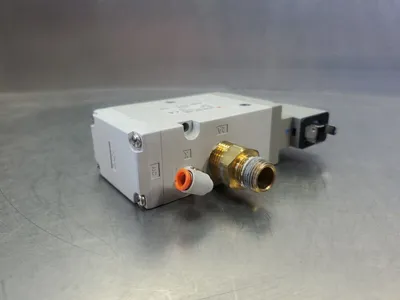 SMC VP742R-5DZ1-04NA 24VDC 1.75W Solenoid Valve. 6D-14