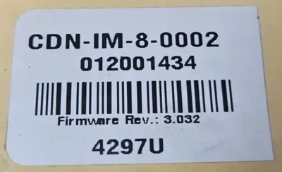 TURCK CDN-IM-8-0002 PLC MODULE. Loc3C-12