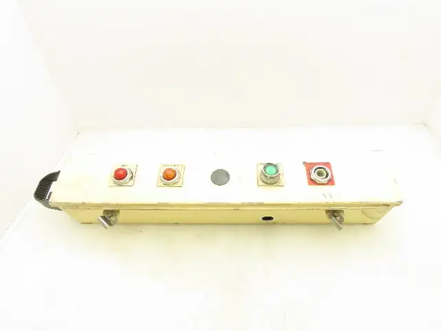Hoffman F-44T24HC Hinged Cover Wiring Trough Electrical Box Gutter 24x4x4"