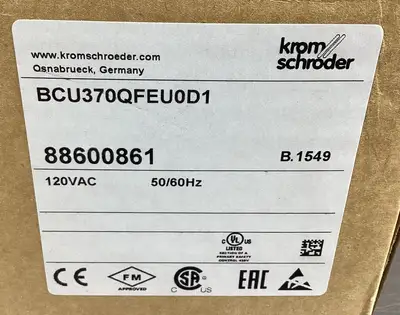 USED KROMSCHRODER BCU370QFEU0D1