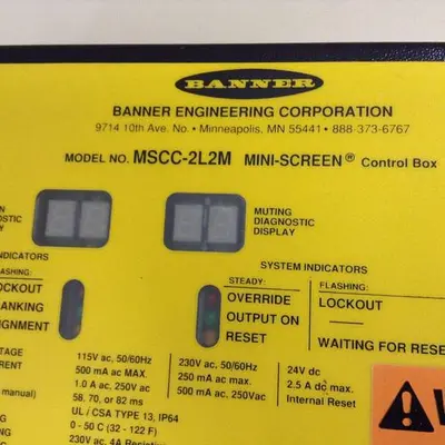 USED BANNER ENGINEERING MSCC-2L2M