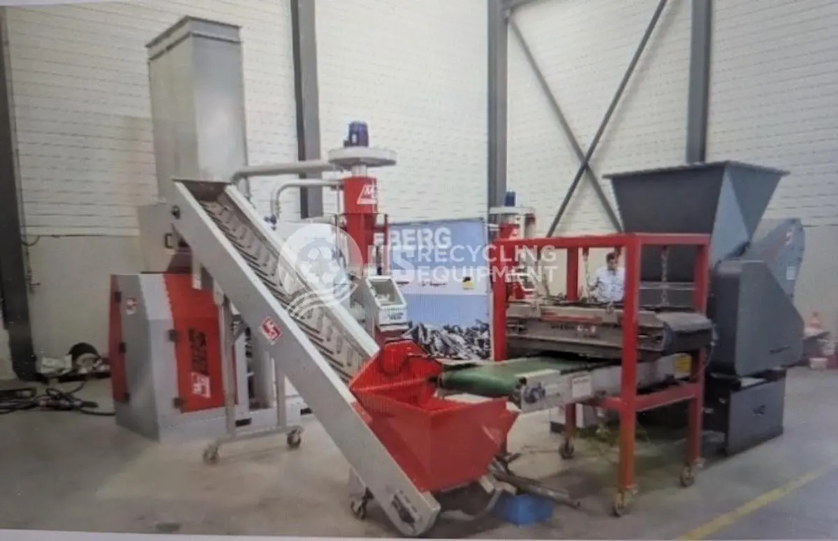USED MG RECYCLING 220-VZT WIRE GRANULATION SYSTEM