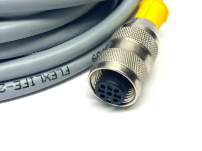 New | in-Stock Turck FlexLife Single-Ended Female Cordset 5-Pin M12 6m U0898-72 Connector Accessories Michigan US | Maverick Industrial Sales #1395259