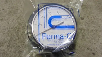 Perma-Cal 111RIB23A01 Pressure Gauge 0-160 PSI New NIB