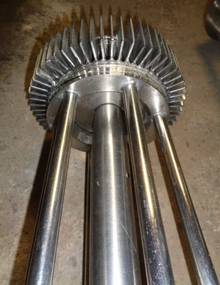 6 kW 1,440 rpm Fluko-Kottoff S/S Mixer