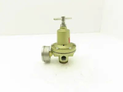 Azbil NSV-203K3 Pneumatic Diaphragm Relief Valve .02-0.8Mpa 3/8" Ports