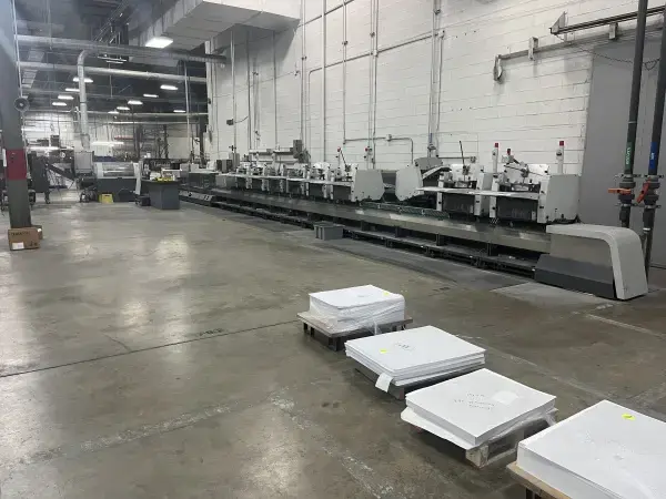 Heidelberg ST450 Stitcher, 10 Pockets with Cover Feeder