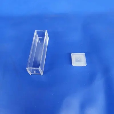 RECTANGULAR CUVETTES, PLASTIC FOR UV MEASUREMENTS SET OF 93 PCS