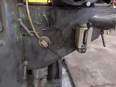 2 HP DOALL MODEL @PM-200V RAM TYPE VERTICAL MILL WITH POWER FEED & DRO: STOCK #22880