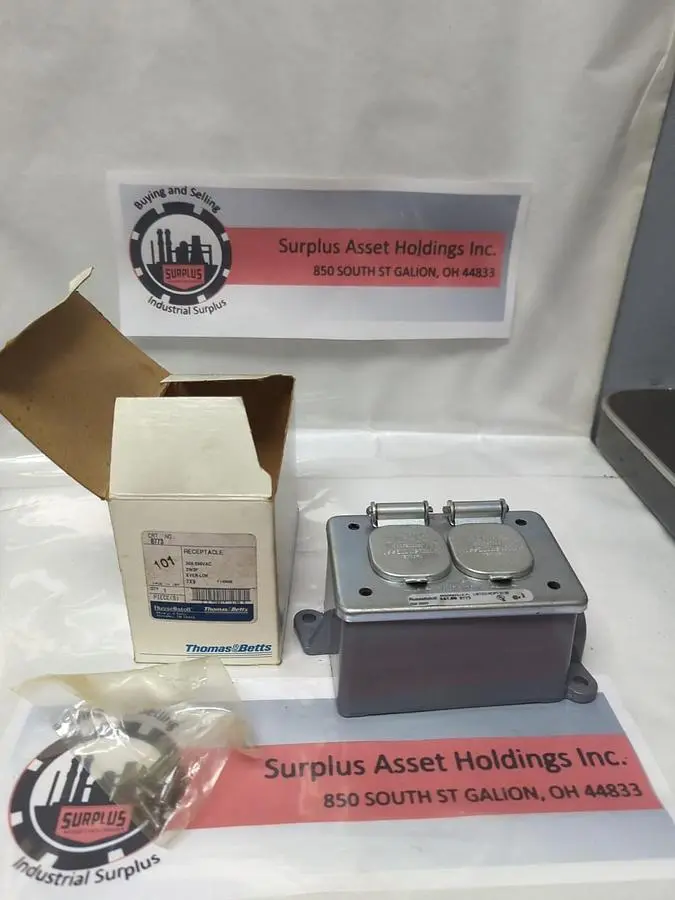 New | in-Stock THOMAS & BETTS 8773 Miscellaneous Equipment (Electrical & Power) Ohio US | Surplus Asset Holdings #1210131
