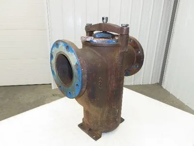 Hayward Eaton Model 72 Simplex 6" Inline Basket Strainer Cast Iron Flanged