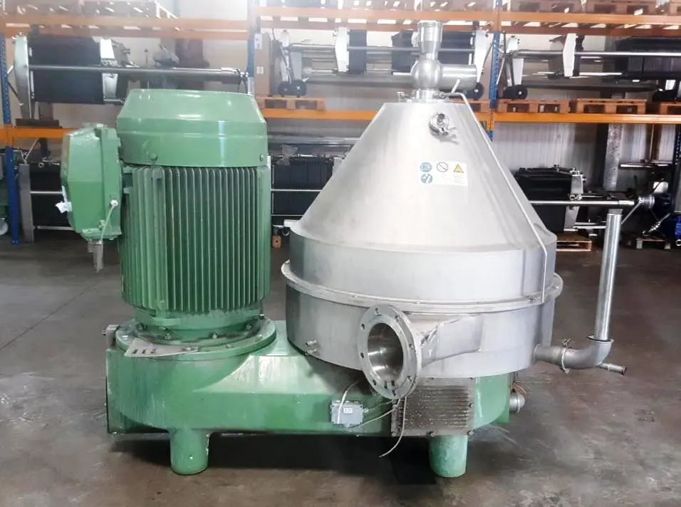 Westfalia CSA 500-06-777 clarifier centrifuge, 316SS.