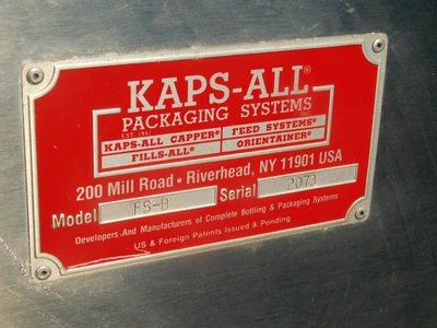 USED KAPS ALL CAP FEEDER FS-B