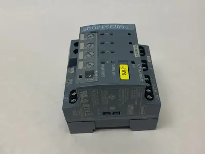USED SIEMENS SITOP PSE200U SELECTIVITY MODULE 4-CHAN. OUTPUT 24VDC