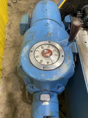 10 STAND X 1.5" YODER ROLLFORMER BASE WITH DRIVE MOTOR: STOCK #17003