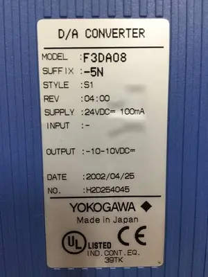 USED YOKOGAWA F3DA08-5N
