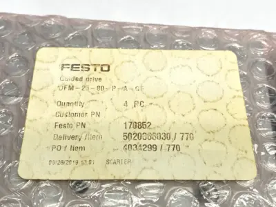 NEW FESTO DFM-25-80-B-P-A-GF, 170852