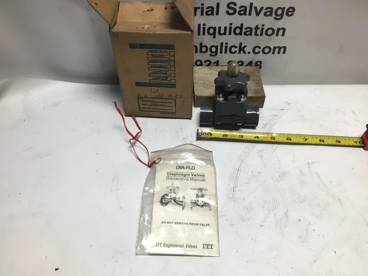 Used ITT 2406-M-830 – METICULOUSLY ENGINEERED FOR OPTIMAL PERFORMANCE. Valves/Fittings Pennsylvania US | Moses B Glick #1012679