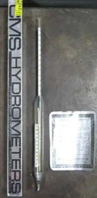 QTY. 1. CURTIN MATHESON SCIENTIFIC INC HYDROMETER,...
