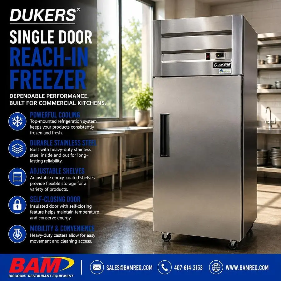 Used DUKERS D28AF Freezers Florida US | BAM Discount Restaurant Equipment #1321472