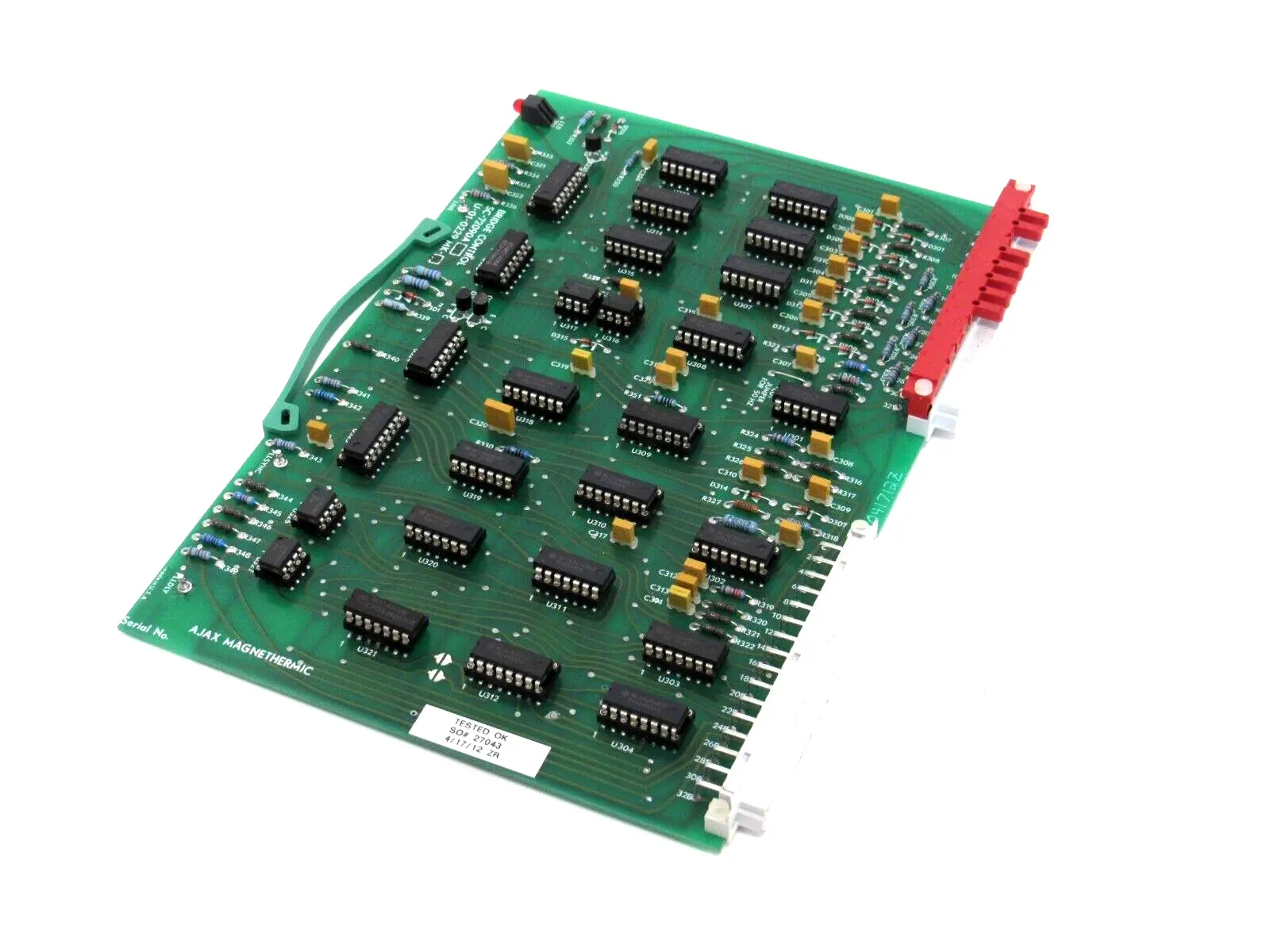 USED AJAX MAGNETHERMIC SC-72090A01 BRIDGE CONTROL BOARD SC72090A01