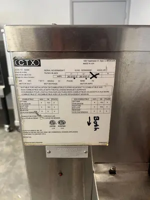 Used CTX DZ33I Conveyor Ovens Florida US | BAM Discount Restaurant Equipment #1230710