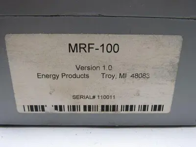 Energy Products MRF-100 Version 1.0 Enclosure W/Circuit board