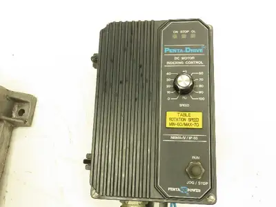 Cyclo Index Series 4010DT Model 300-1/2 180° Rotation Indexer w/Motor w/VFD 115v