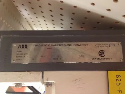 ABB Magnetic Flowmeter Signal Converter